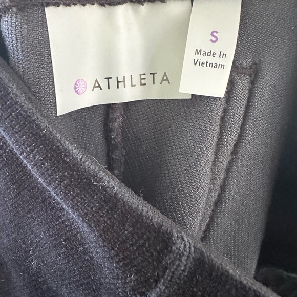 Athleta velour high waisted Metro legging, size small - Picture 5 of 7